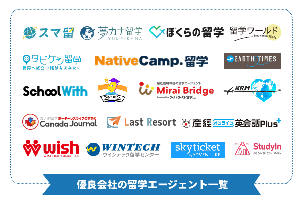 留学エージェントのおすすめ