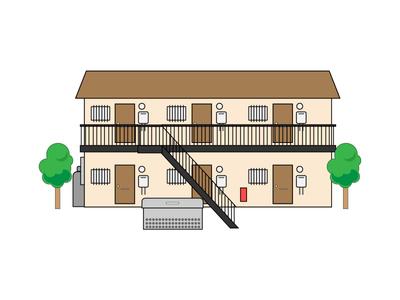 アパート・マンション：apartment/flat のアイキャッチ