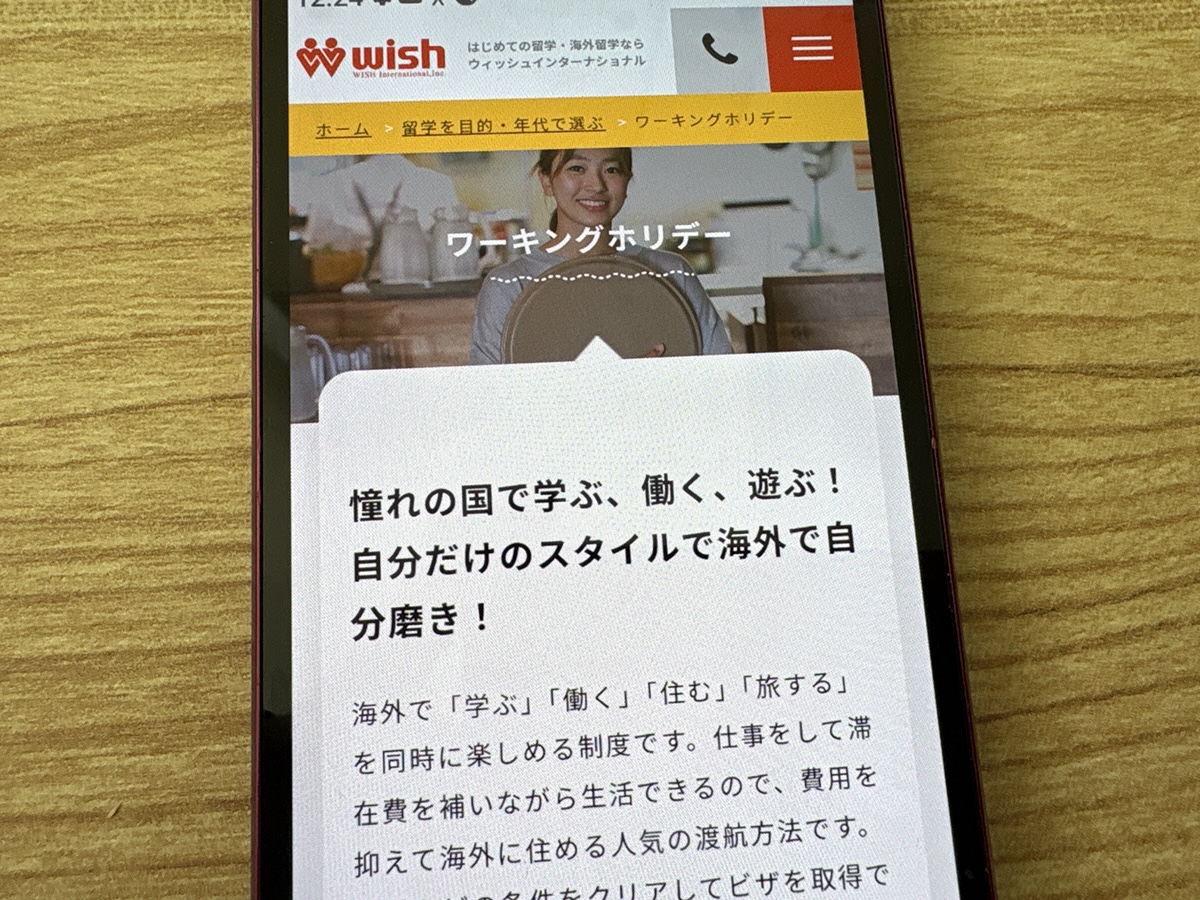 ウィッシュインターナショナルは現地に日本人スタッフが常駐